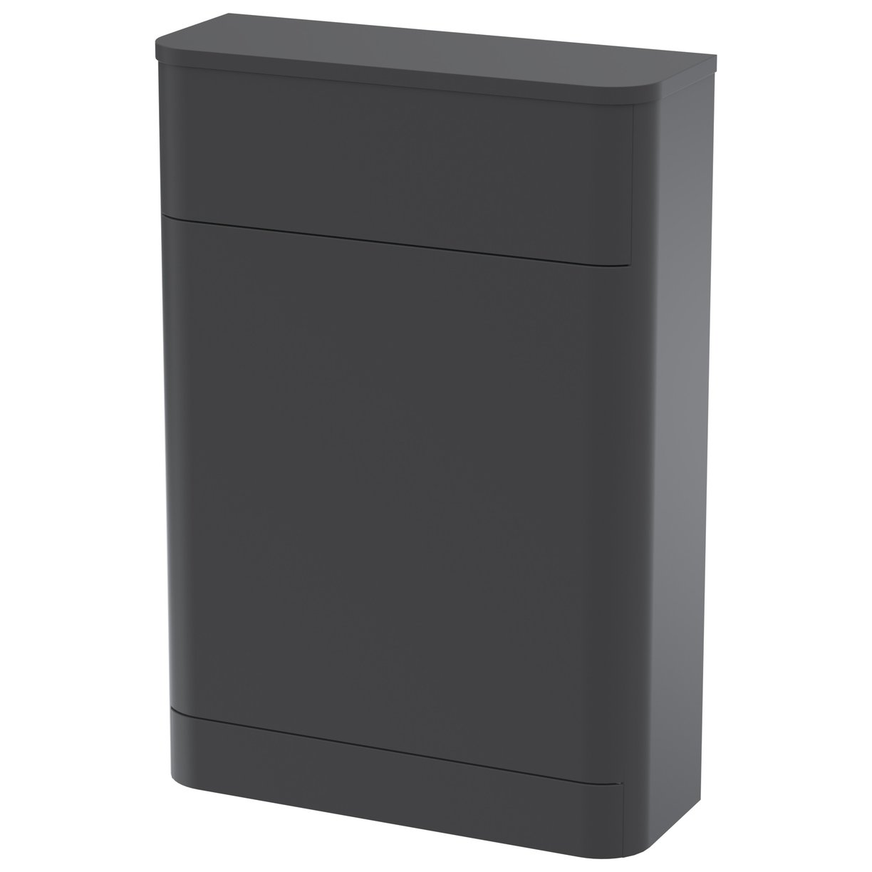 550mm WC Unit - Satin Soft Black