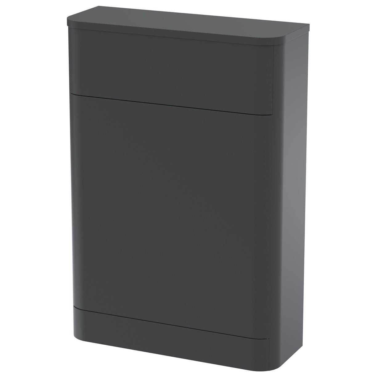 550mm WC Unit - Satin Soft Black