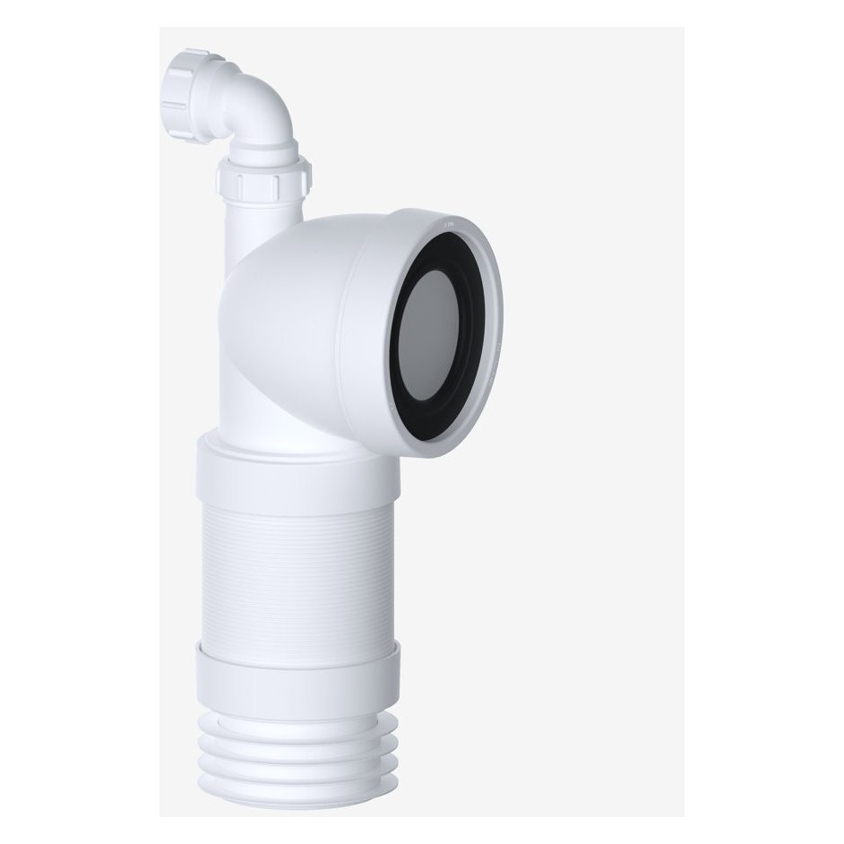 90° Flexible Pan Connector (1¼" Adapter)