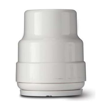 22MM RELEASABLE STOP END WHITE PACK OF 10