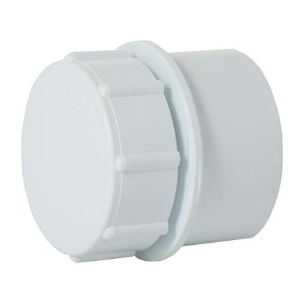 40MM SOLVENT WELD ACCESS PLUG WHITE DAP15M-W