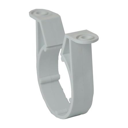 32MM SOLVENT WELD PIPE CLIPS WHITE DPC12-W