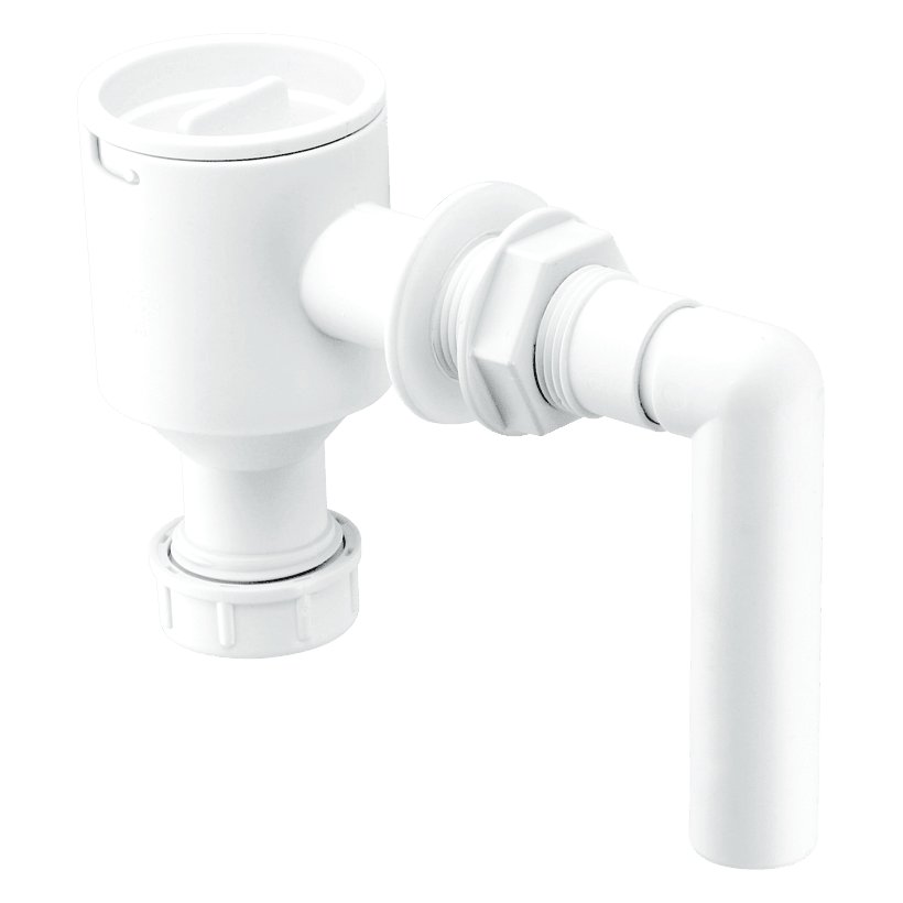 McAlpine Screened Tank Overflow Connector 3/4"  R30