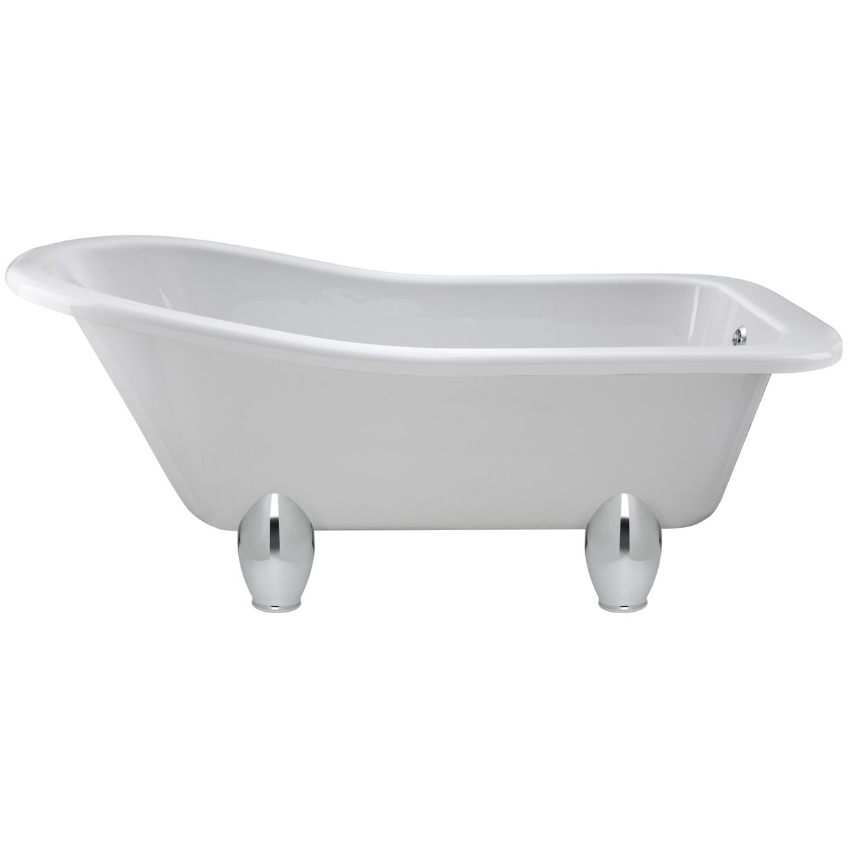 1500 Slipper Freestanding Bath - White