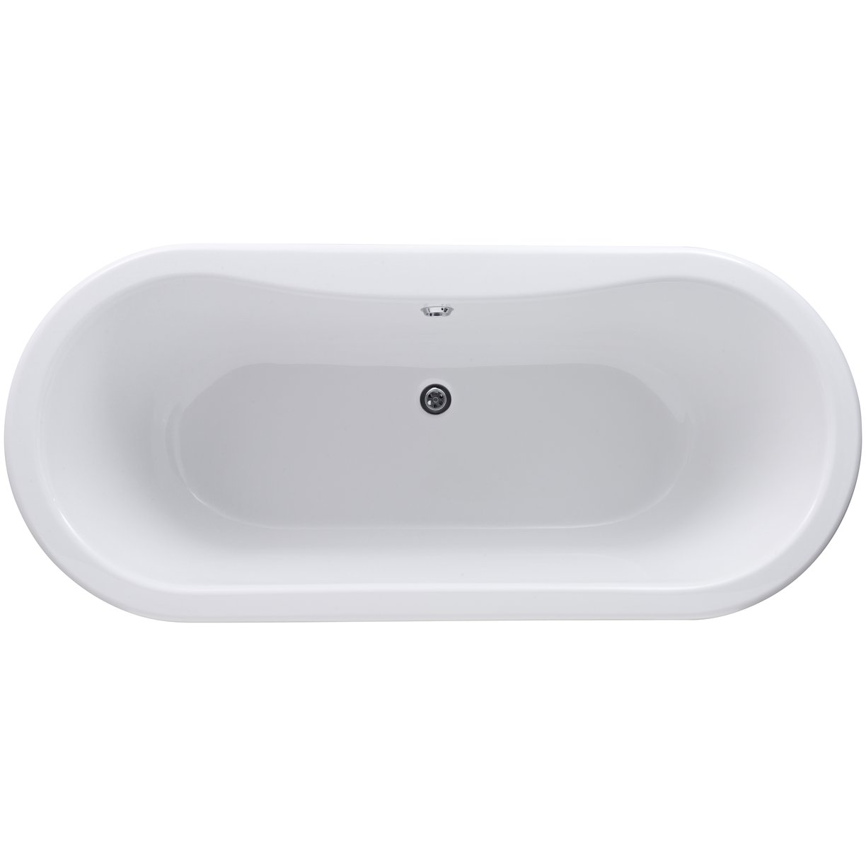 1500 Double Ended Freestanding Bath - White