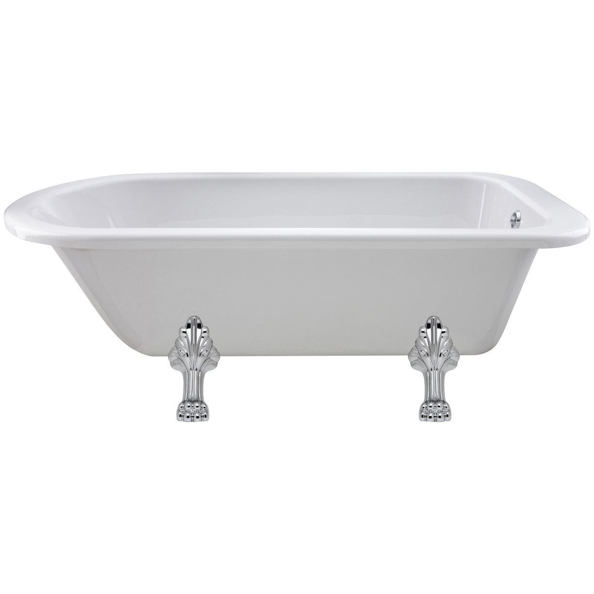 1700 Single Ended Freestanding Bath - White