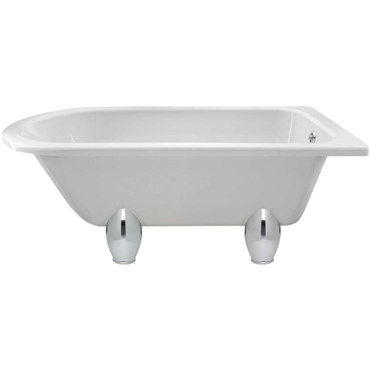 1500 Freestanding Shower Bath Deacon Leg Set - White