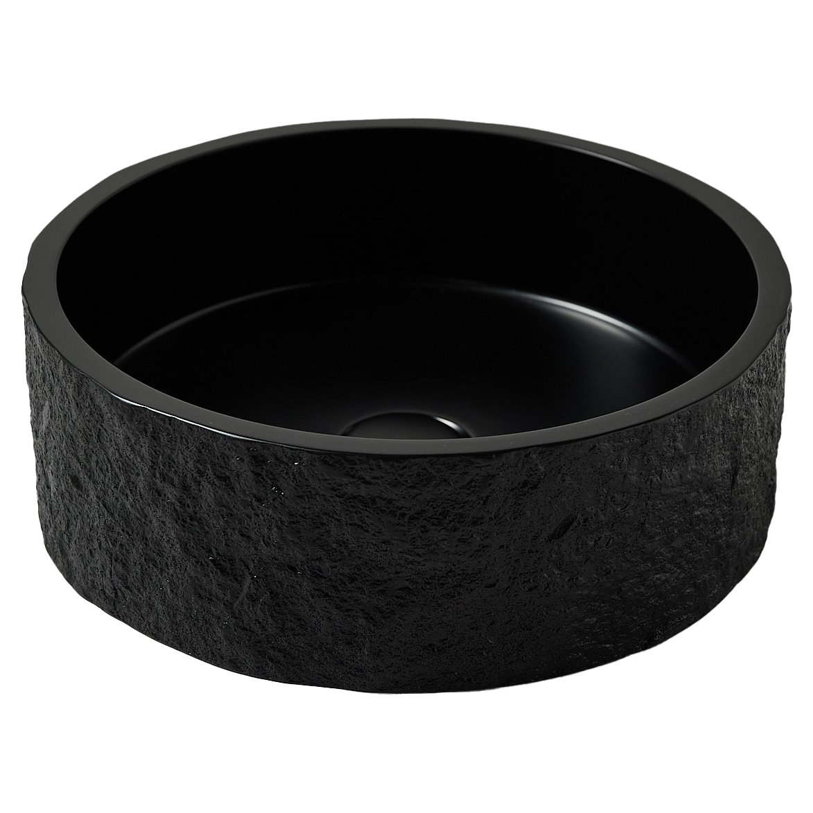 Rok Round Basin Black