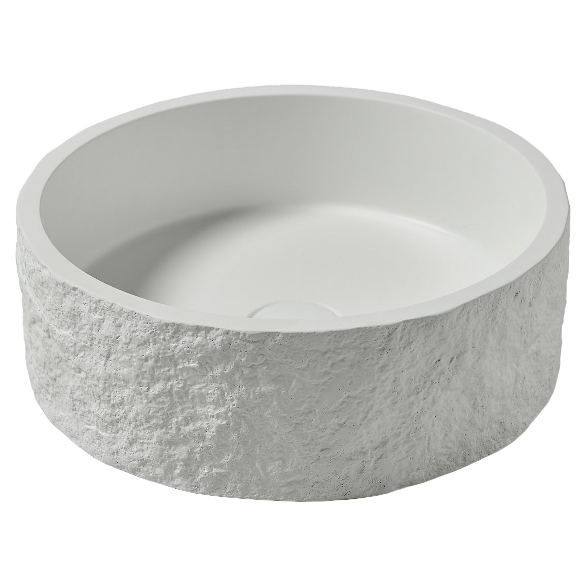 Rok Round Basin White