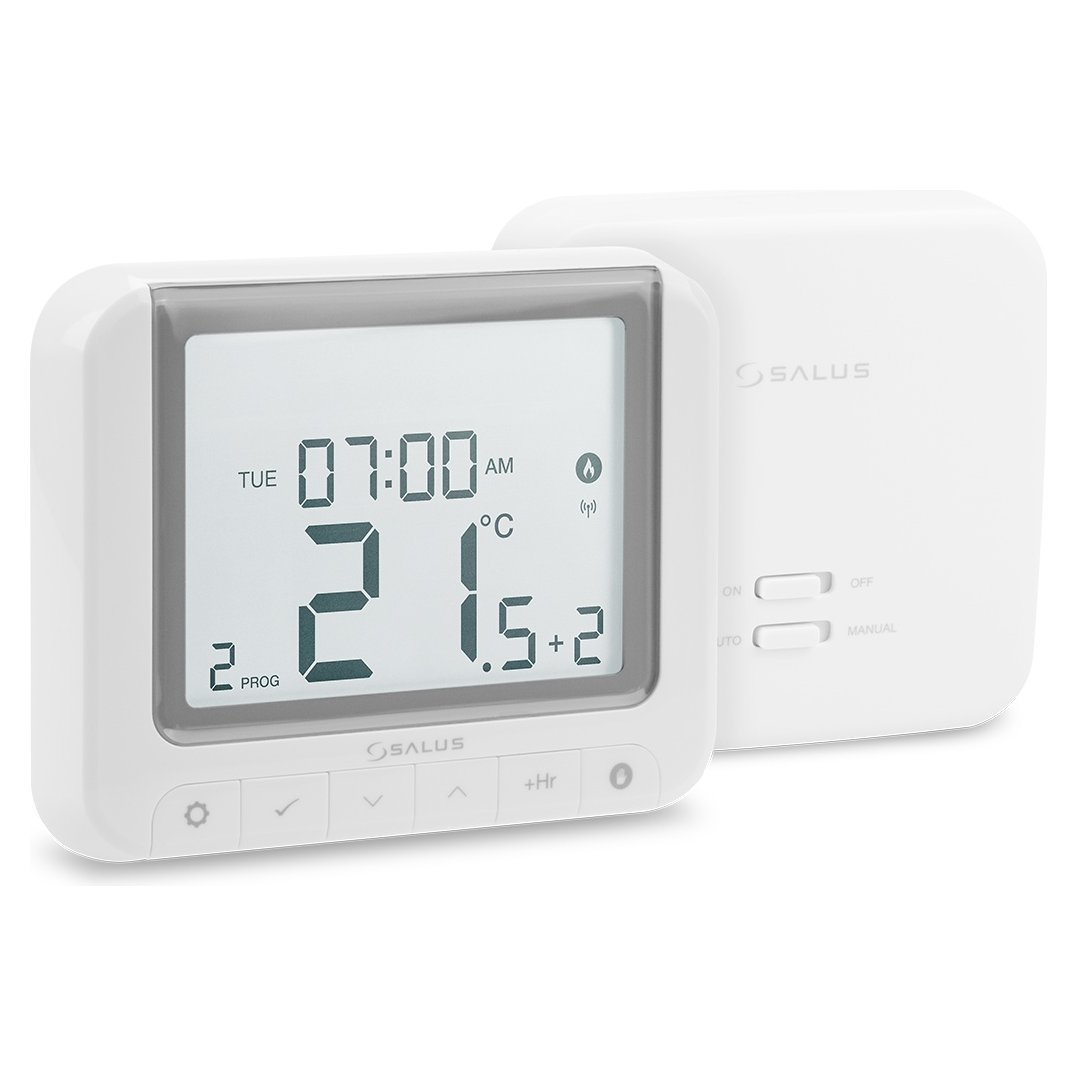 Programmable RF Room Thermostat and Receiver