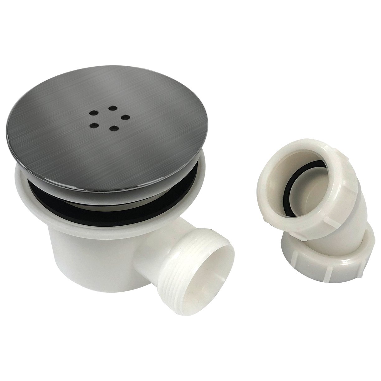 90mm Fast Flow Waste Gunmetal