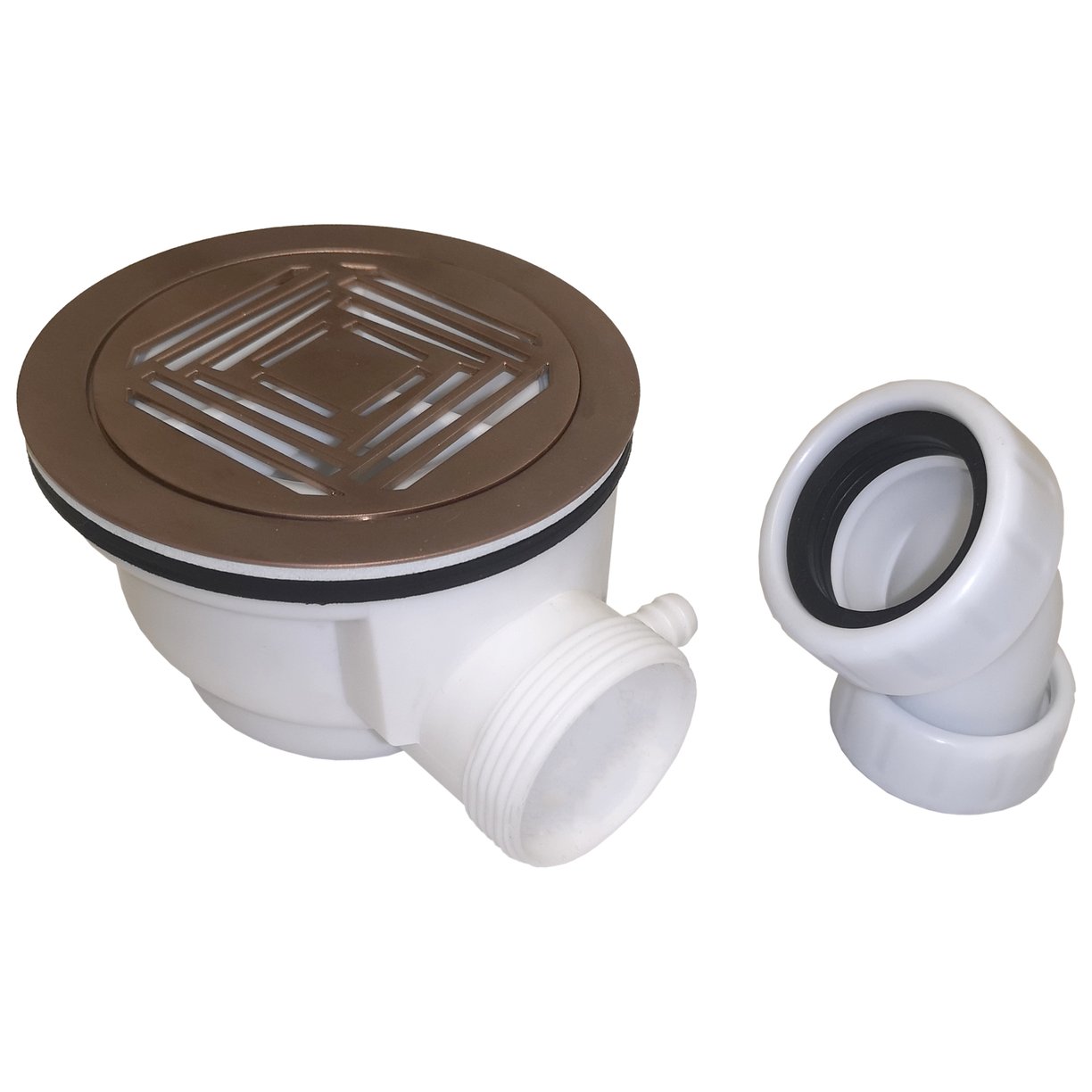 90mm Fast Flow Waste Brushed Bronze