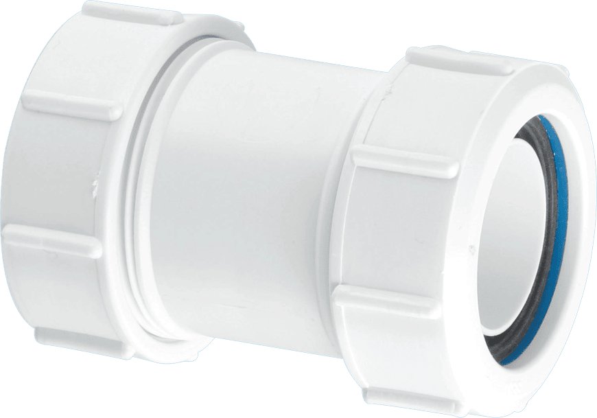 McAlpine m/fit str connector 1.1/4" S28M