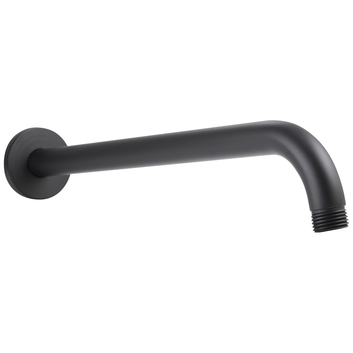 Round Profile Wall Arm Black