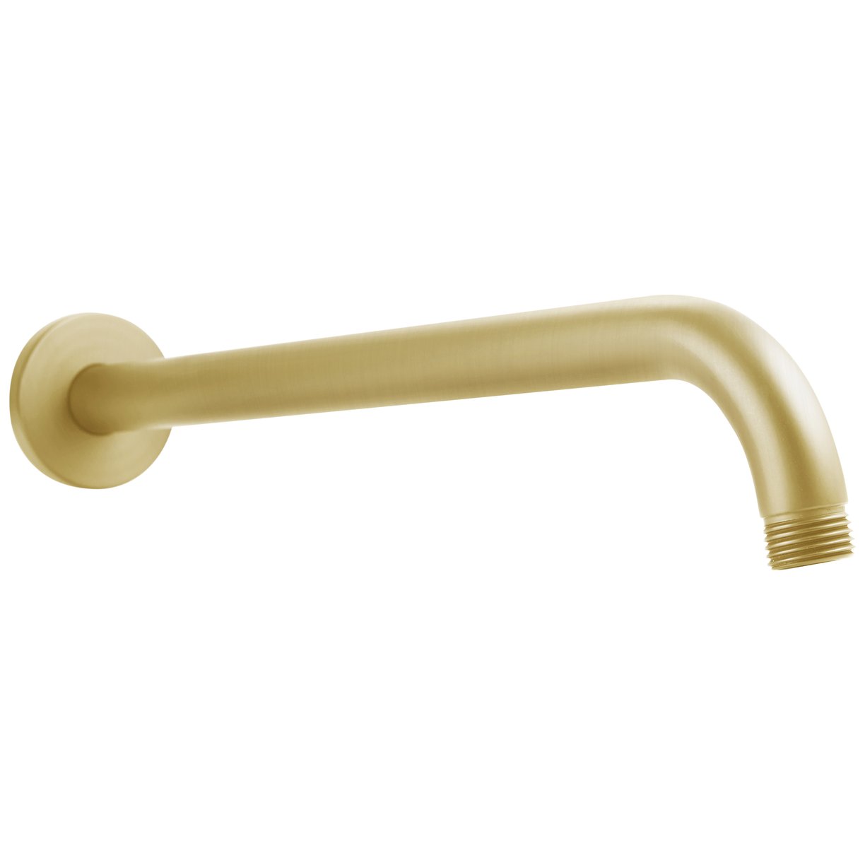 Round Profile Wall Arm Brushed Brass
