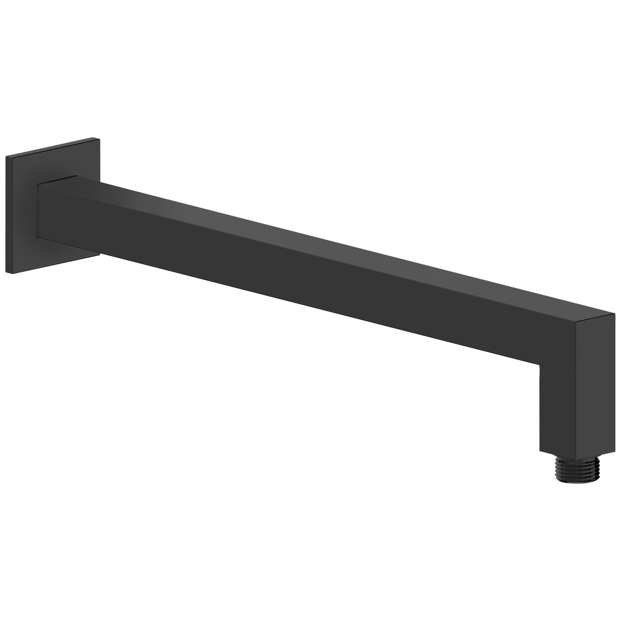 Square Profile Wall Arm Black