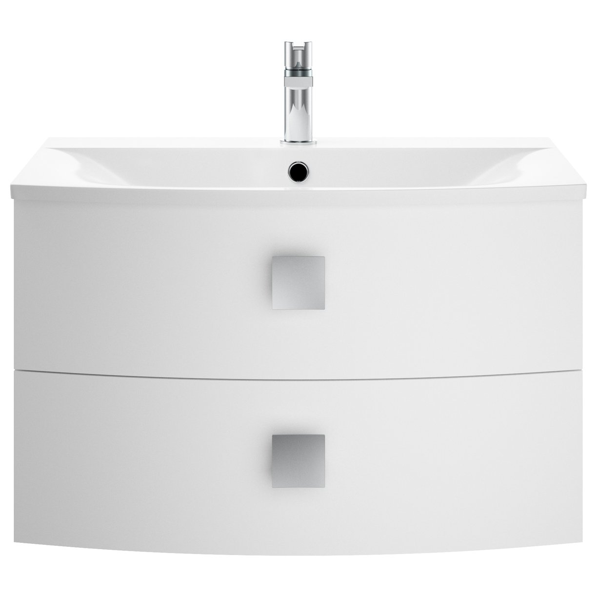 Sarenna Wh 700Mm Basin Unit - Moon White