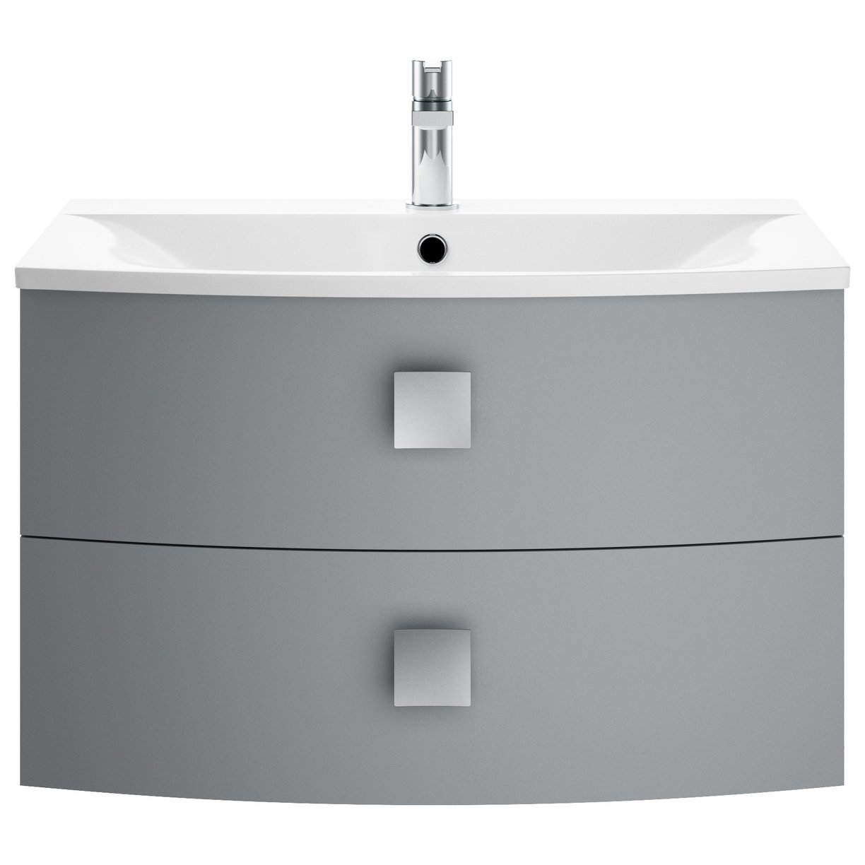 Sarenna Wh 700Mm Basin Unit - Dove Grey