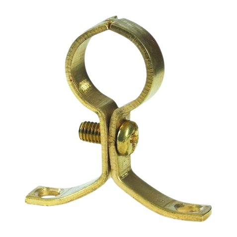 Pressed Brass Bracket 22mm (Pack of 10 - Sold In Singles)