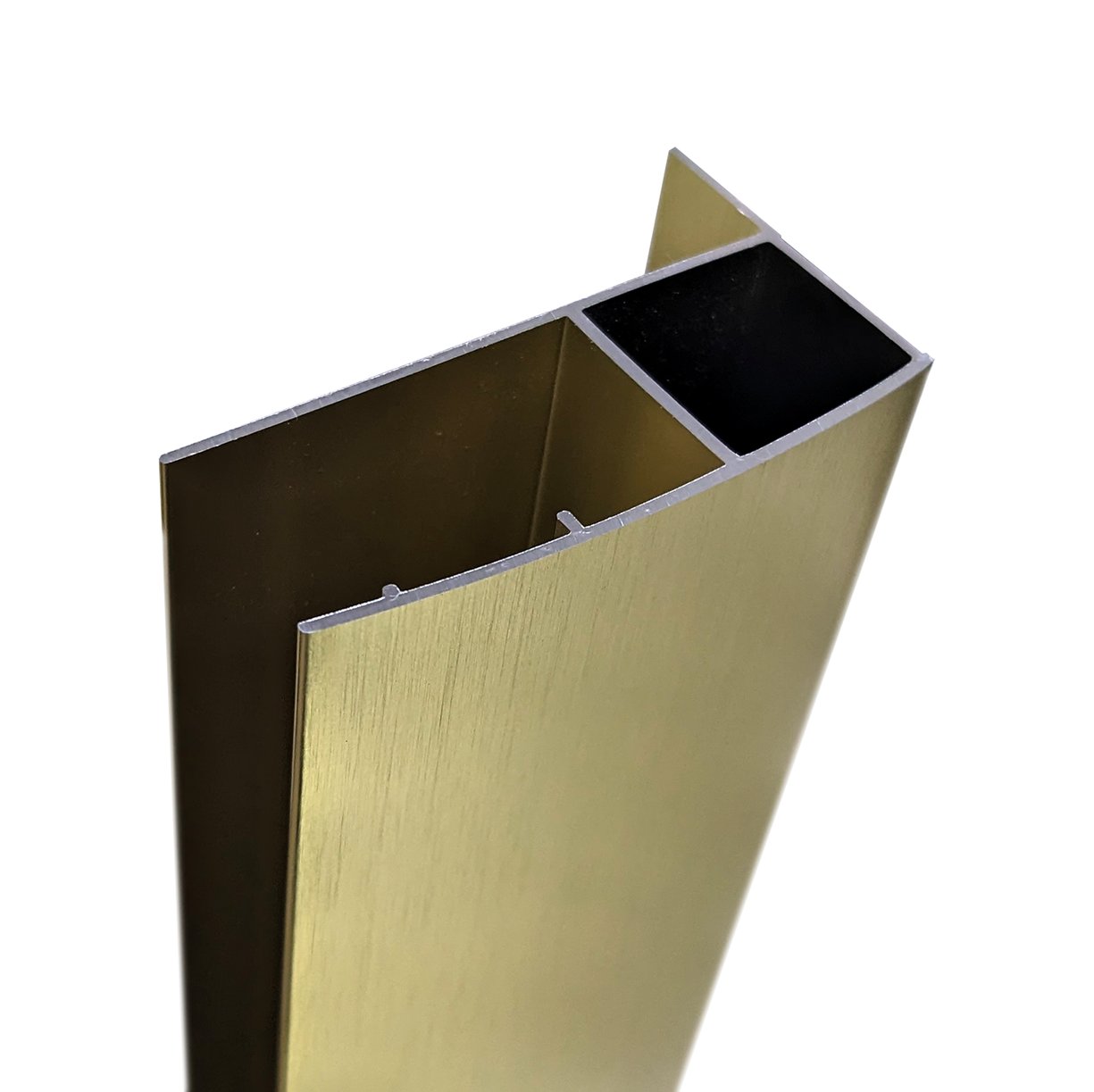 Extension Profile for Brushed Brass Enclosures (1900mm)
