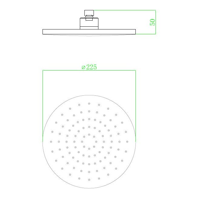 ASP Self Cleaning Fixed Head