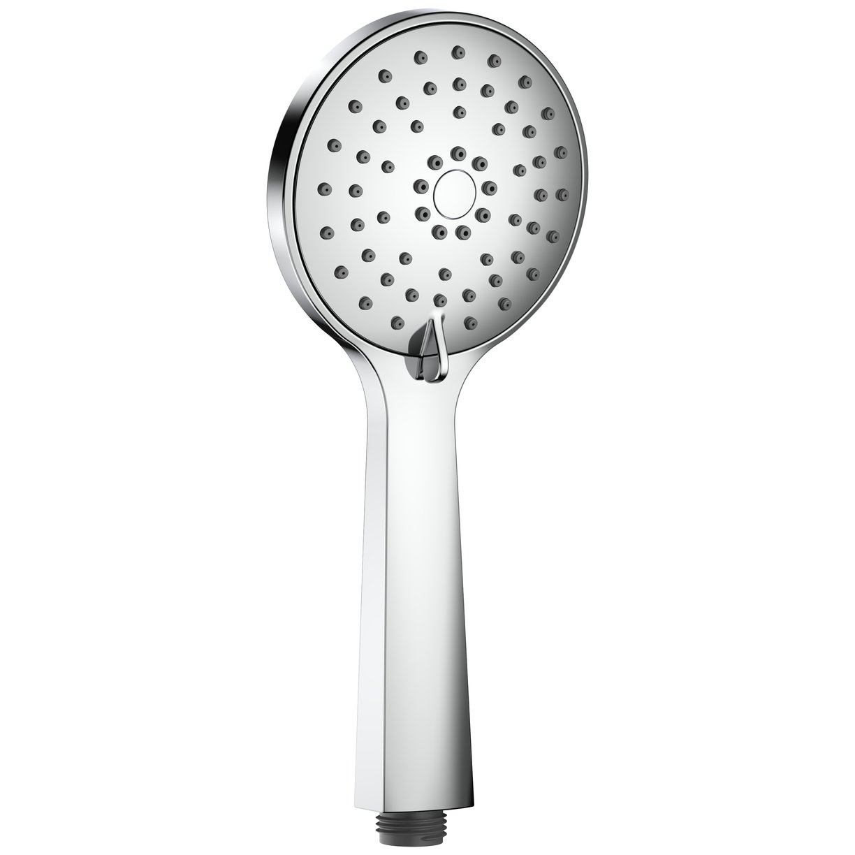 Chrome 3 Function Square Handle Handset