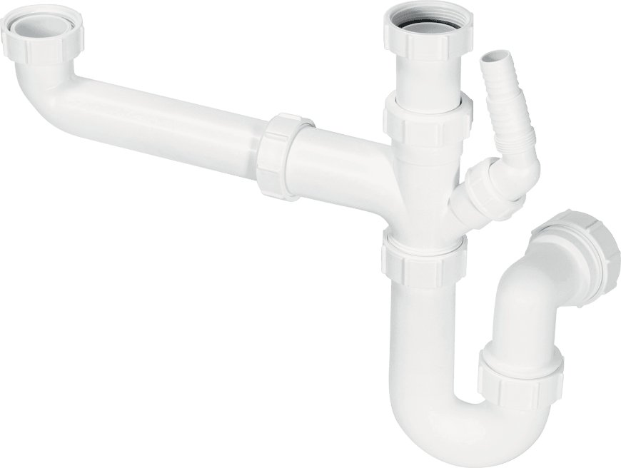 McAlpine bowl&half sink kit single SK1