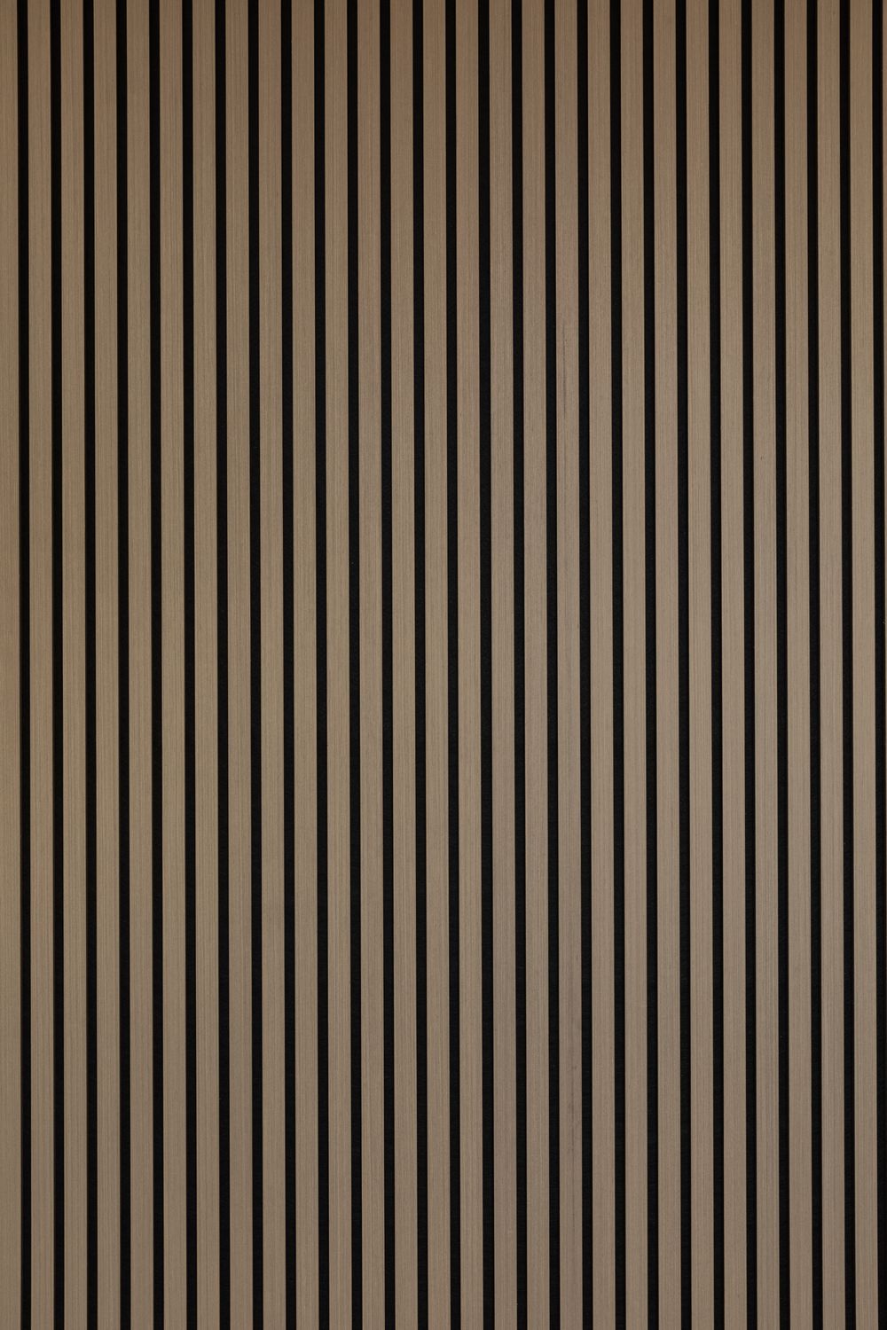 BG Acoustic Slat Wall Panel - Grey Oak - 2.4m x 600mm x 21mm