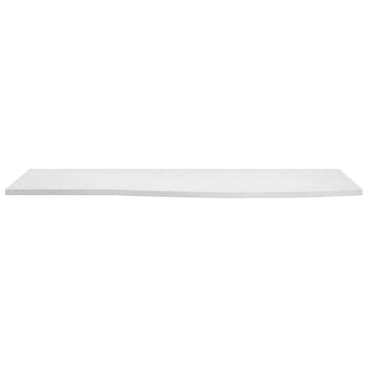 1000mm White Marble Worktop - White