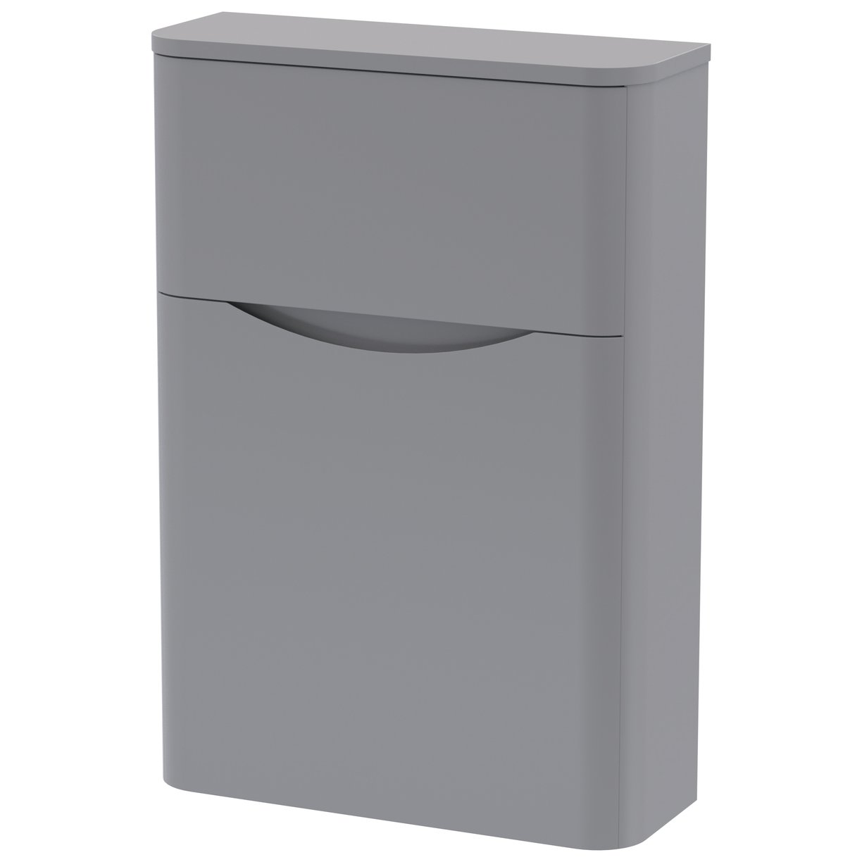 550mm W.C Unit - Satin Grey