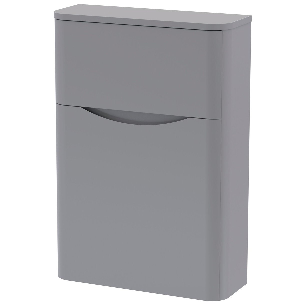 550mm W.C Unit - Satin Grey