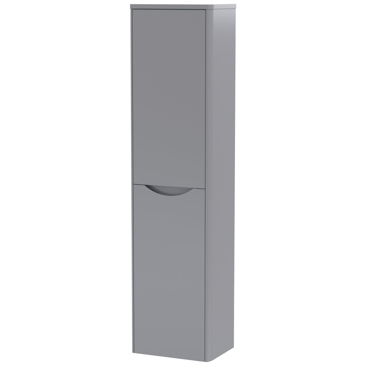 Tall Wall Hung Unit - Satin Grey