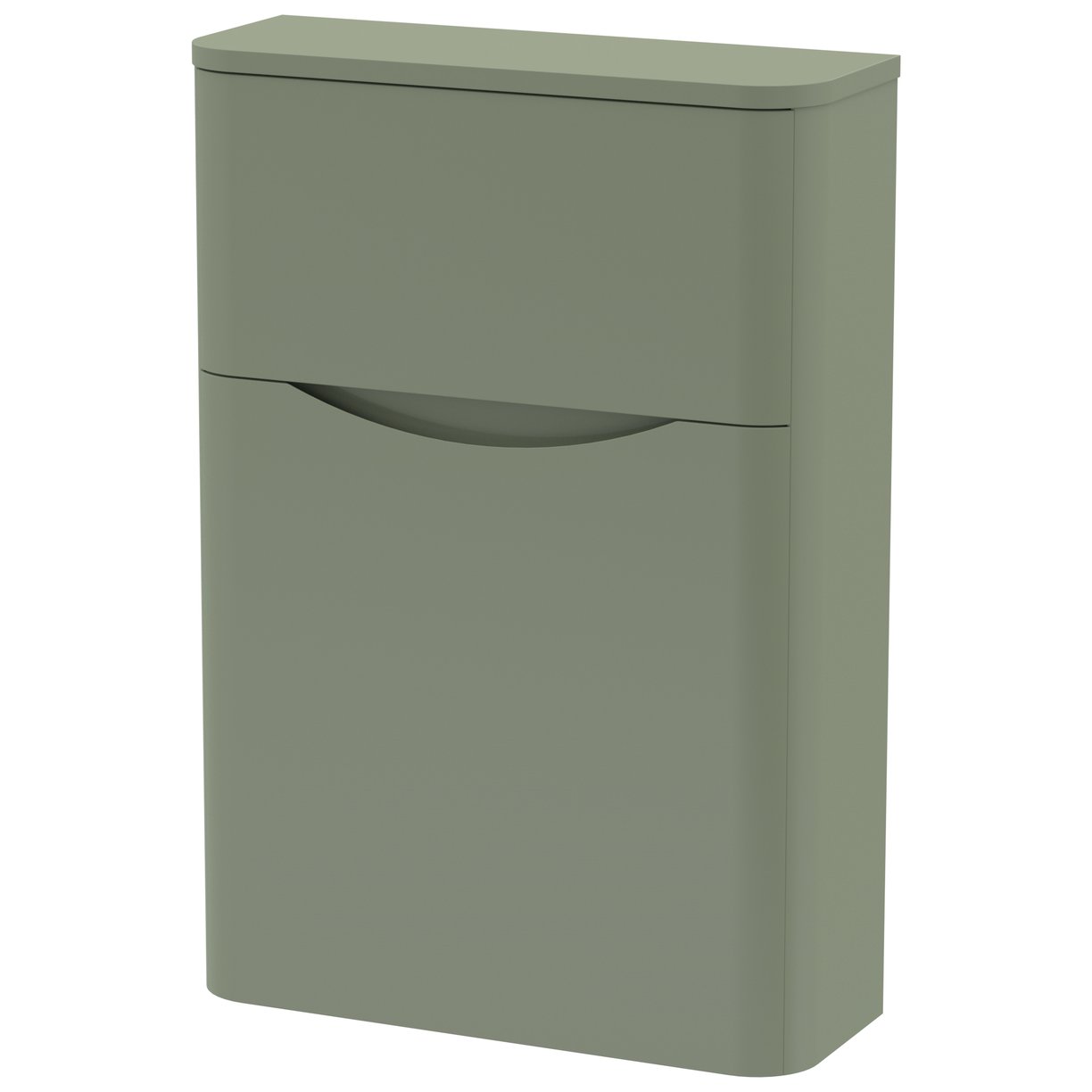550mm W.C Unit - Satin Green