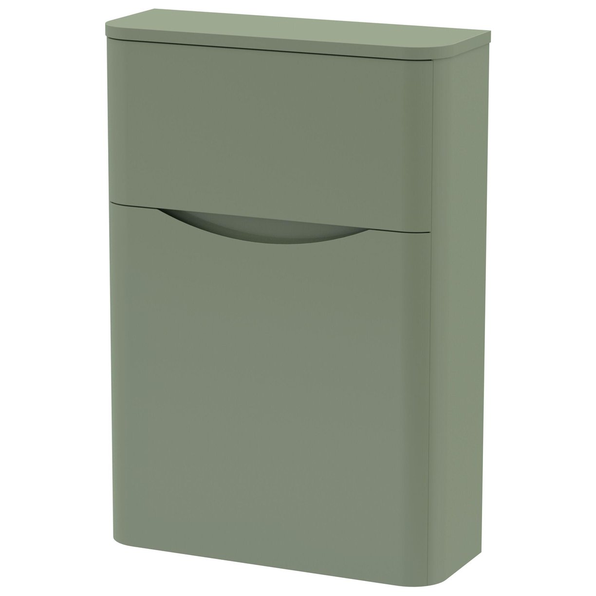 550mm W.C Unit - Satin Green