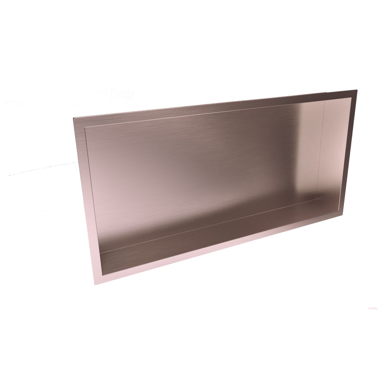 Inset Shower Niche 600 x 300mm Brushed Bronze