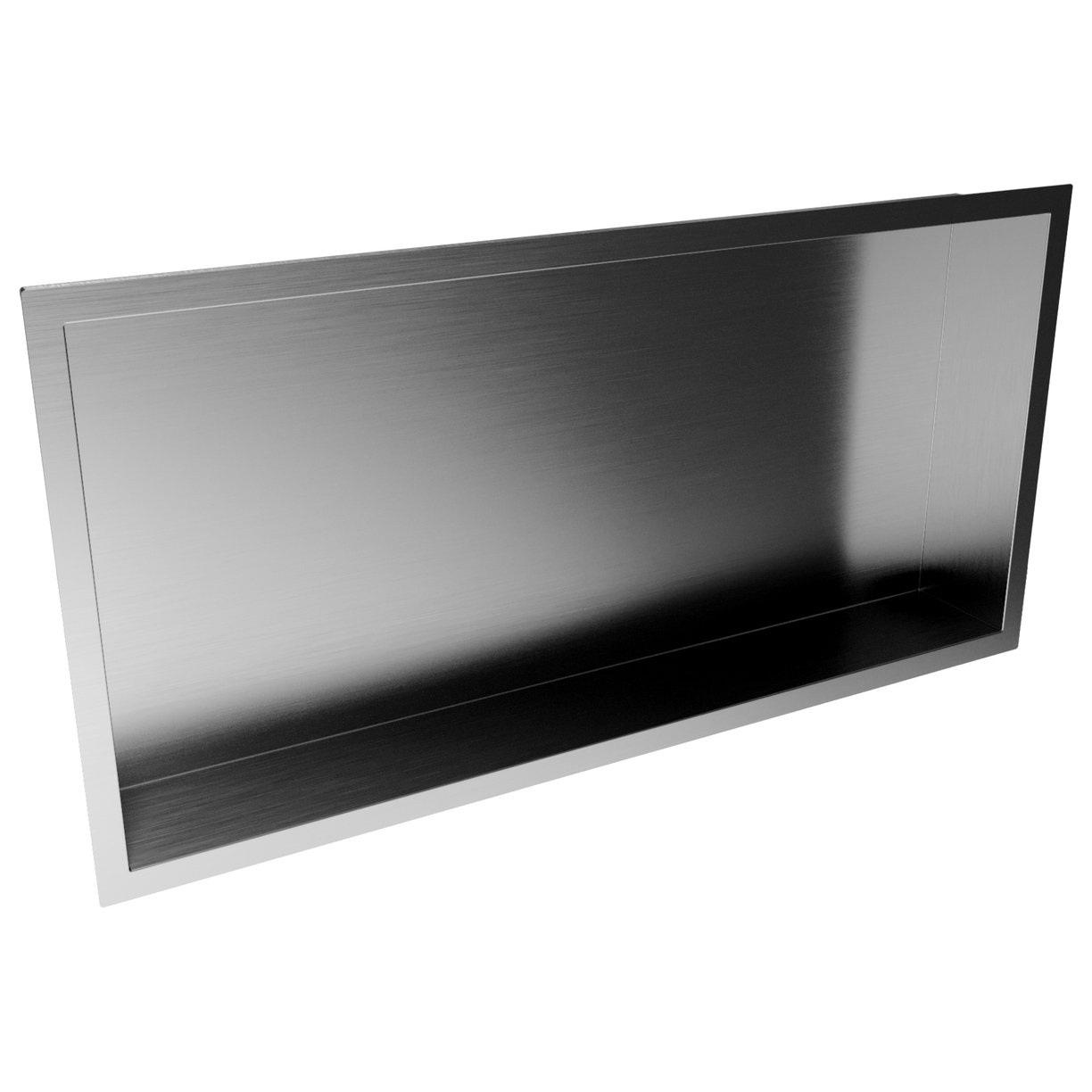 Inset Shower Niche 600 x 300mm Gunmetal