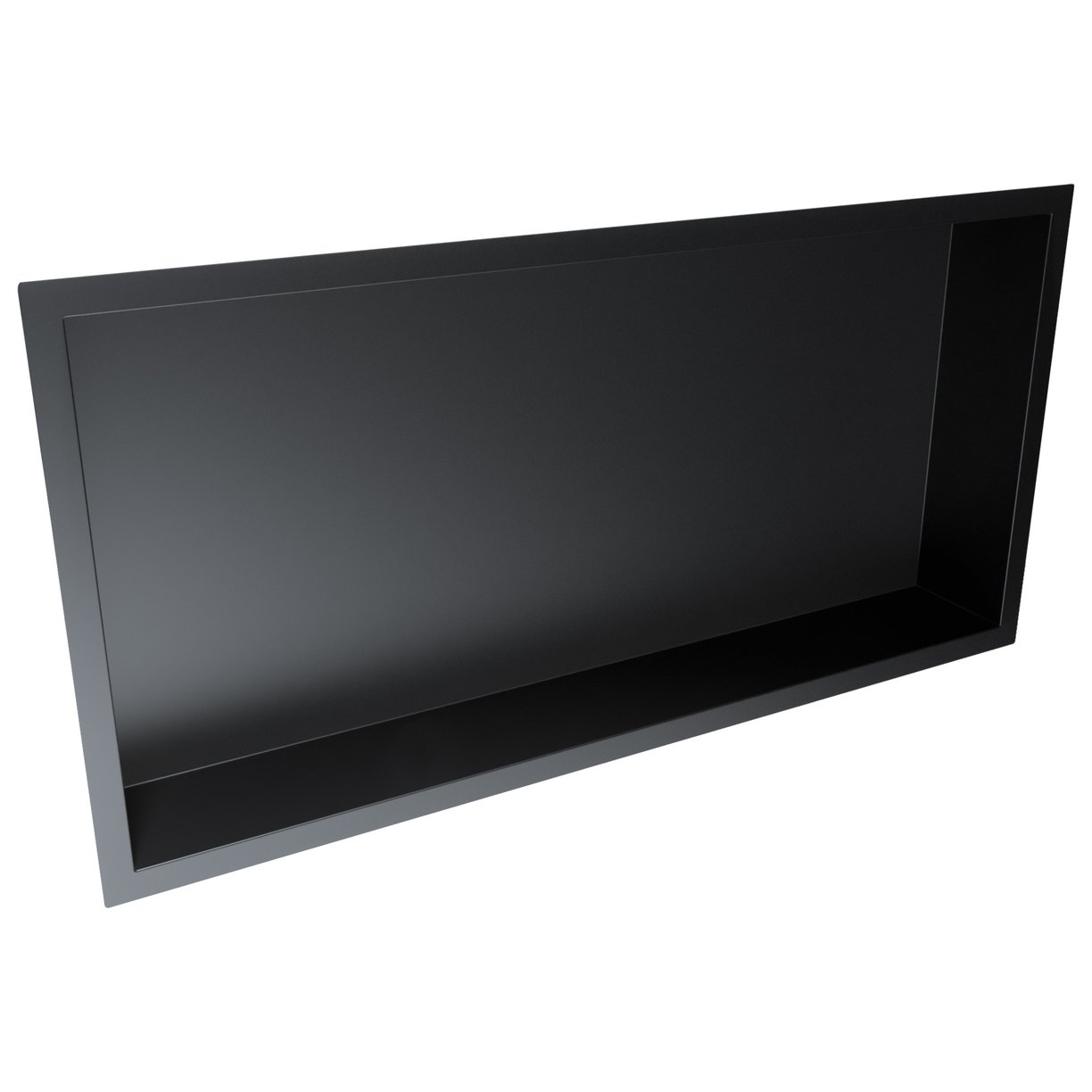 Inset Shower Niche 600 x 300mm Matt Black