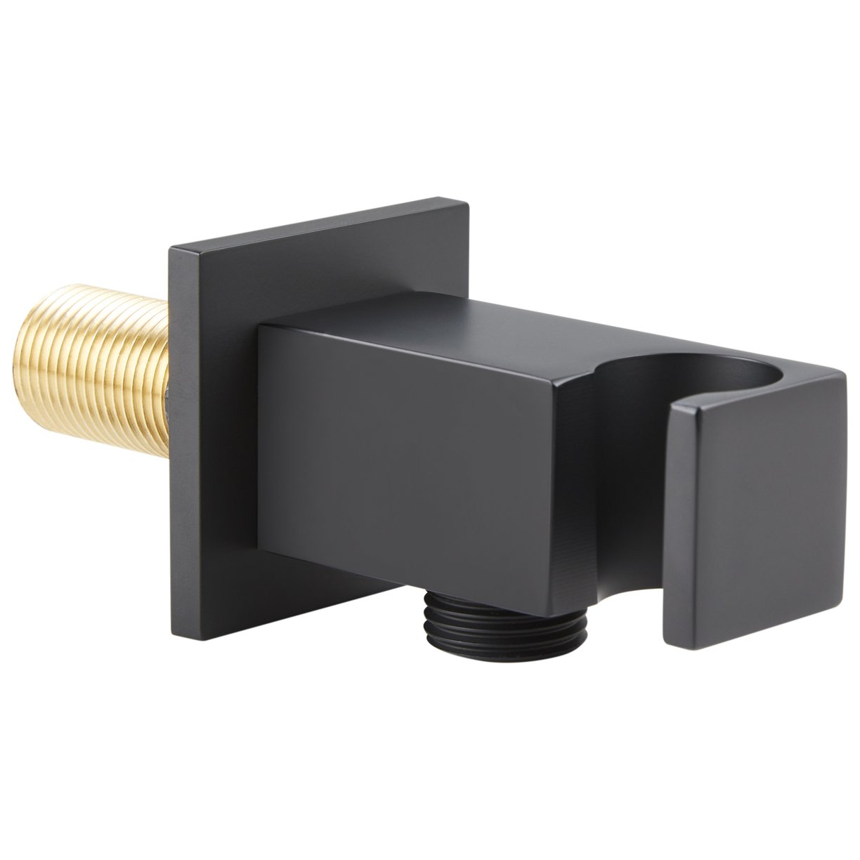 ASP Square Wall Outlet and Holder Black