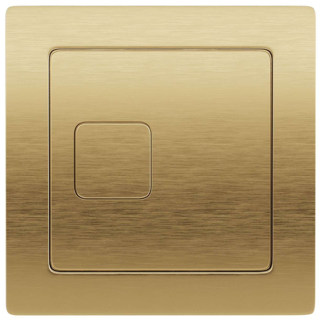 MOQ 10 Brass Dual Flush Plate Square