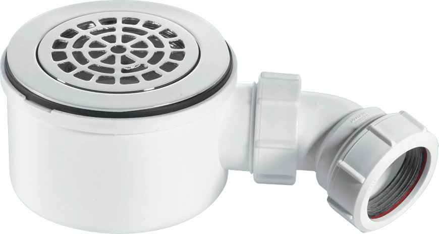 McAlpine shw trap 1.1/2" CP brass ST90CPBP70