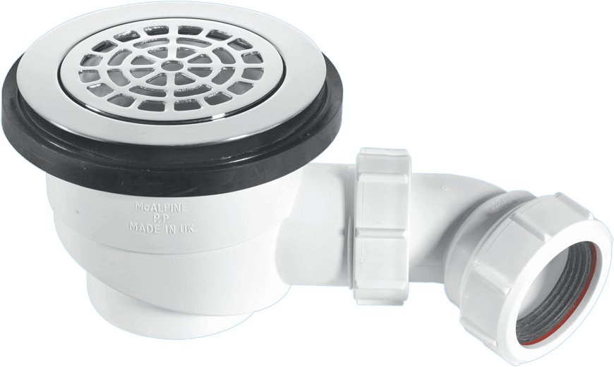 McAlpine shw trap 1.1/2" CP brass ST90CPBP