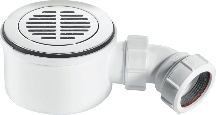 McAlpine shw trap 1.1/2" CP brass ST90CPBS70