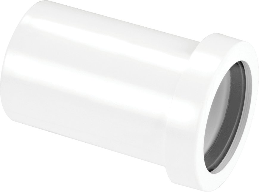 McAlpine 1.1/2" solvent x push fit adaptor straight T18-ABS