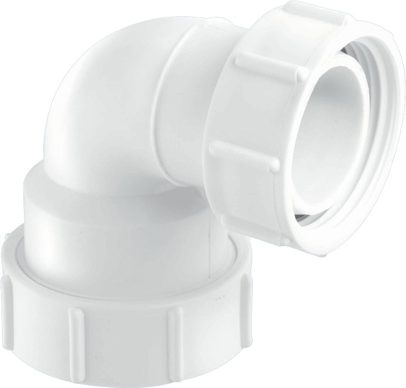 McAlpine M/Fit  1 1/2" 95 deg bend x BSP Coupling Nut