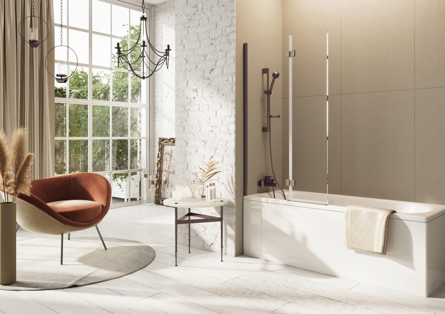 Thalia In Pack Brushed Bronze