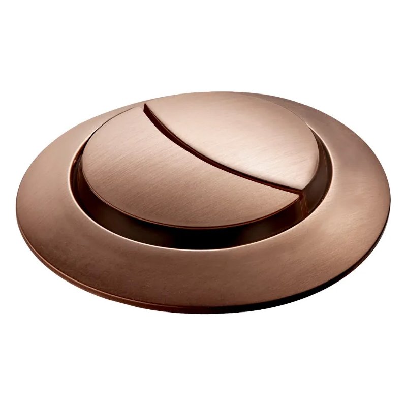Replacement Flush Button D38mm - Brushed Bronze