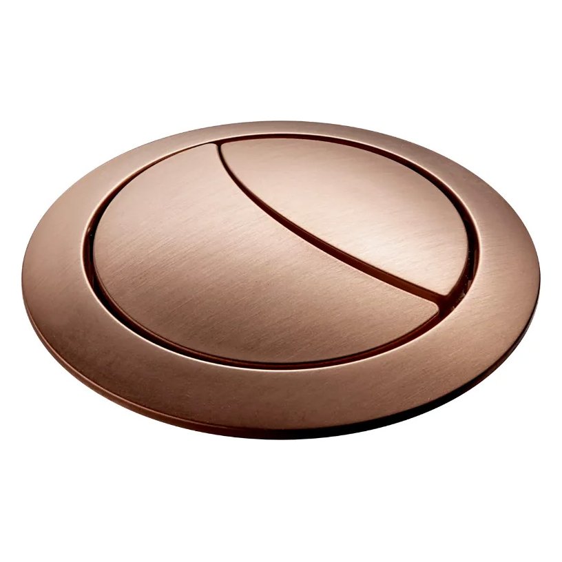 Replacement Flush Button D48mm - Brushed Bronze