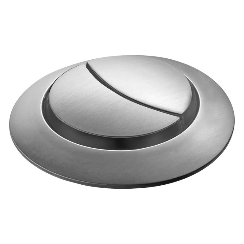 Replacement Flush Button D38mm - Brushed Nickel