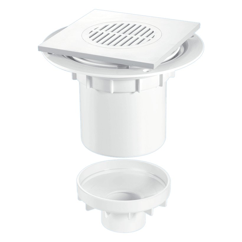 McAlpine TSG VERT 75mm wht/tile floorTSG2T6WH