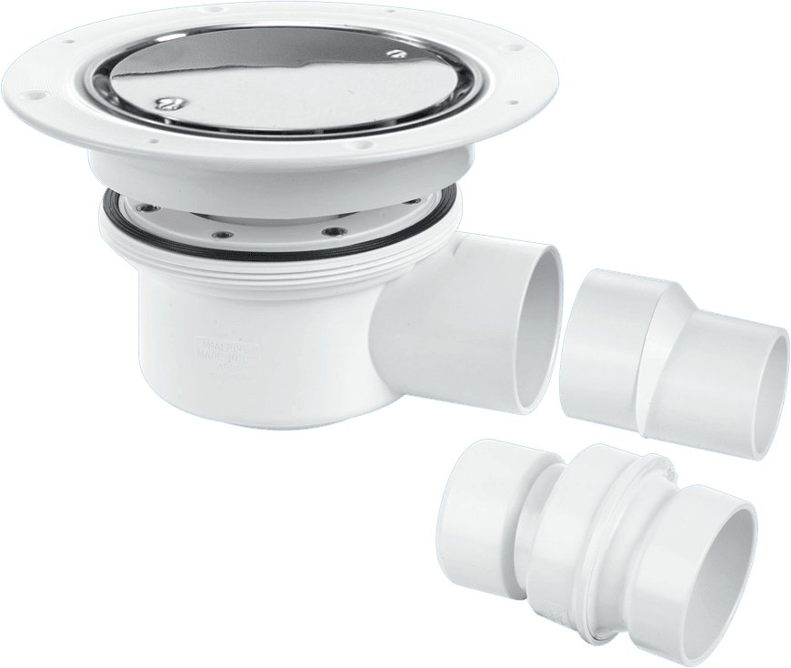 McAlpine 50mm Seal 2-Piece Shower Gully S/S Cover Plate TSG52SS